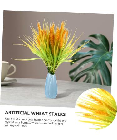 Cabilock 4pcs Simulated Ears of Wheat Decor Fake Wheat Ears Wheat Bouquets Artificial Wheat Ears Simulation Wheat Grasses Artificial Flowers Household Plant Plastic - Buy Online on GoSupps.com