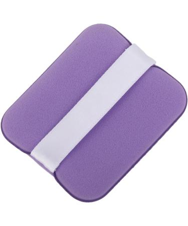 Verdant Touch Cushion Puff Dual Sided Powder Puff Soft Cosmetic Puff Sponge Wet Dry Makeup Tool Light Purple Rectangle - Buy Online on GoSupps.com
