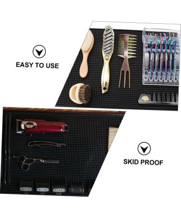 Ipetboom 1pc Non-Slip Hair Cutting Tool Haircut Tool Hair Cutting Tools Hairdressing Tools Hair Styling Tools Coffee Decor Flat Iron Travel Mat Storage Pad Anti-Skid Mat - Buy Online on GoSupps.com