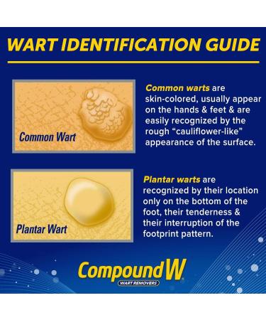 Compound W Wart Remover Maximum Stength One Step Invisible Pads - 14 Count - Salicylic Acid Wart Remover For Treatment & Common/Plantar Wart Removal One Step Invisible Pads Pads - Buy Online on GoSupps.com