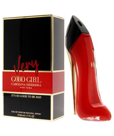 Carolina Herrera Very Good Girl EDP Spray Women 1.7 oz 1.7 Fl Oz (Pack of 1) - Buy Online on GoSupps.com