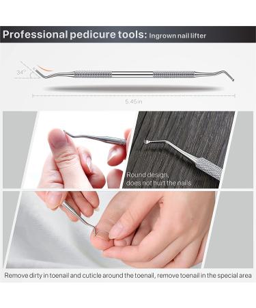 Senior Toenail Clippers for Thick Toenails - Professional Heavy Duty 6Pcs Set - Buy Online on GoSupps.com