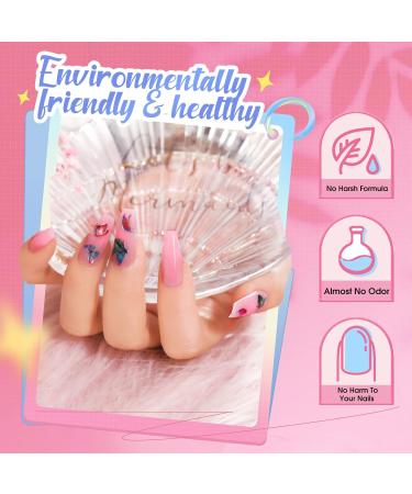 Gelfavor Pearl Rosa Poly Nail Gel Set - Pink Nail Extension Gel for Technicians & DIY Salon | Premium Nail Art Supplies - Buy Online on GoSupps.com