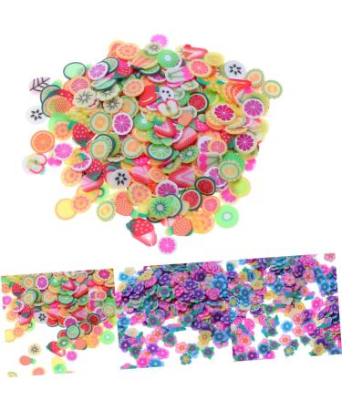FOMIYES 3 Packs Clay Slices Nail Art Decoration Fruit Slices for Nail Art Nail Art Slices Cartoon - Buy Online on GoSupps.com