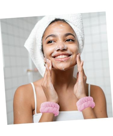 PLAFOPE 4 Paires Bracelet Bande De Serviette De Lavage De Poignet Nettoyant Visage M nager Bandeaux Filles Serviettes De Poignet En Microfibre Poignets Bandeau De Sport Flanelle - Buy Online on GoSupps.com