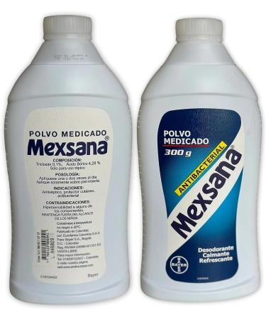 DECA EXPERTS Mexsana Foot Powder 300g - Refreshing Sweat Absorber for Feet | Traditional Colombian Relief - 10.58 oz - Buy Online on GoSupps.com