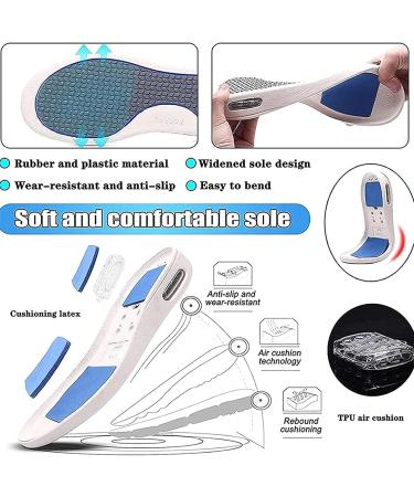 FZYUAN Men's Extra Wide Diabetic Shoes with Adjustable Closures - Grey 5 - Buy Online on GoSupps.com