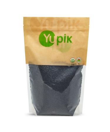 Yupik Organic Ancient Black Rice 1 kg Gluten-Free Non-GMO Vegan Kosher Short Grains Salt-Free Source of Fiber Easy Preparation Ideal for Recipes Side Dishes Salads & More 1 kg (Pack of 1)