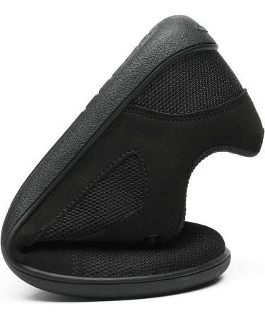 Saguaro Unisex Knit Barefoot Shoes - Minimalistic Soft & Convenient with Wide Toe Box | Size 36-46 Black - Buy Online on GoSupps.com