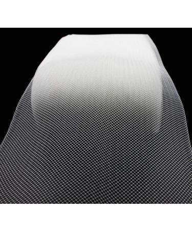 Abbaoww 15 Yards Stiff Horsehair Braid 4 Inch - White Polyester Boning for Wedding Dress Sewing - Buy Online on GoSupps.com