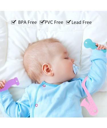 5pcs Baby Teething Toys - Food Grade Silicone Soft Instruments for Infants | Safe Chew Sticks - Buy Online on GoSupps.com