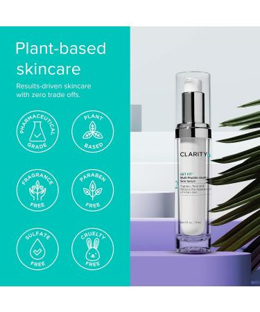 ClarityRx Get Fit Multi-Peptide Serum | Natural Anti-Aging Treatment for Fine Lines & Wrinkles - 1 fl oz | Shop Internationally - Buy Online on GoSupps.com