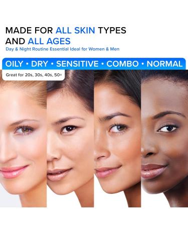 Collagen Face Cream with Retinol & Hyaluronic Acid Anti Aging Moisturizer for Women & Men Firming Day & Night Cream for Wrinkles Hydrating Facial Lotion for All Skin Types - Buy Online on GoSupps.com