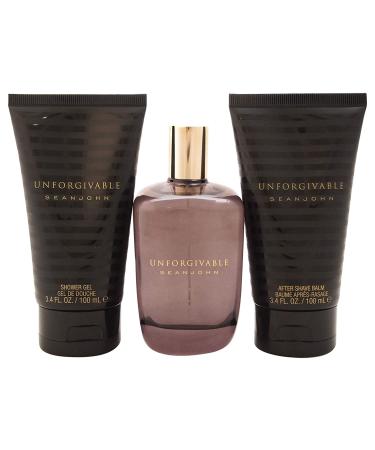 Sean John Unforgivable Men 3 Piece Set - Exclusive Fragrance Kit - Buy Online on GoSupps.com