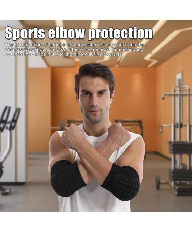 Elbow brace elbow compression sleeveNonslip elbow pad Padded forearm brace reusable training supplies for gym training baseball pitching - Buy Online on GoSupps.com