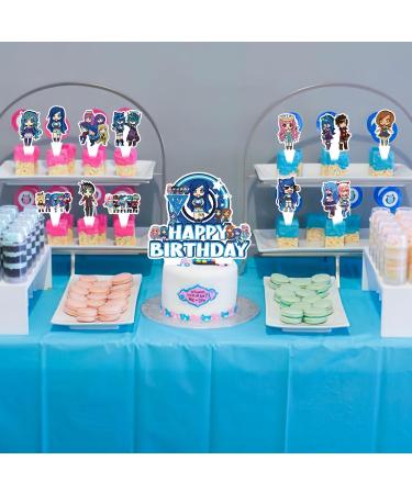 37 PCS Funneh Krew Cupcake Toppers for Funneh Krew Theme Party Birthday Party Wedding Baby Shower Anniversary Party Cake Dessert Decorations Supplies Picks - Buy Online on GoSupps.com