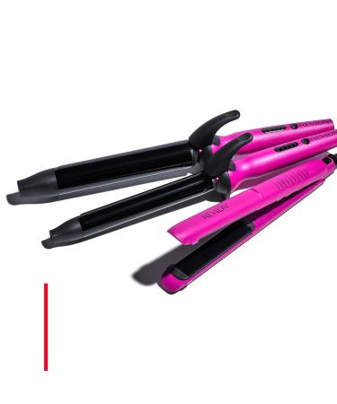Revlon Easy Heat 1 Precision Flat Iron - Ceramic Tourmaline Hair Straightener | 5 Temp Settings for Healthy Smooth Hair - International Shipping Available - Buy Online on GoSupps.com