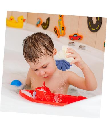 Buy Angoily 8 Pcs Bath Ball Set - Exfoliating Flower Shower Scrubber for Soft Skin | International Shipping Available - Buy Online on GoSupps.com