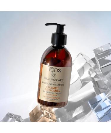 Tahe Organic Care Intensive Anti-Hair Loss Shampoo with Turmeric and Omega 6 (300 ml) - Buy Online on GoSupps.com