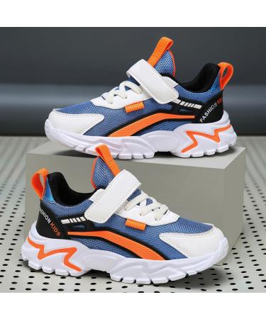 Buy Ayqyc Children's Sneakers - Breathable & Light Sports Shoes for Girls & Boys - Unisex Outdoor & Indoor Fitness Running Basketball Walking - Sapphire Blue EU Size 39 - Buy Online on GoSupps.com