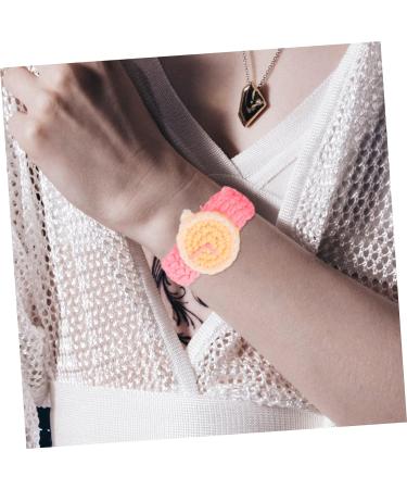 COHEALI 4 Pcs Woven Watch Initial Bracelets for Couples Matching Bracelets for Couples Matching Watches for Couples Wave Rope Bracelet Watch Bracelet Accessories Yarn Men and Women Strap Assorted Color 3x2pcs 19.5X4.5X1CMx2pcs - Buy Online on GoSupps.com