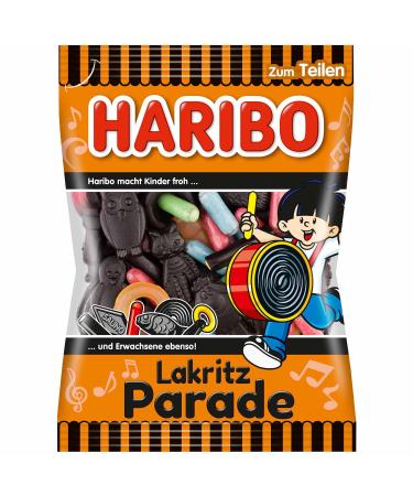 Haribo Lakritz Parade 175g - Assorted Liquorice Sweets