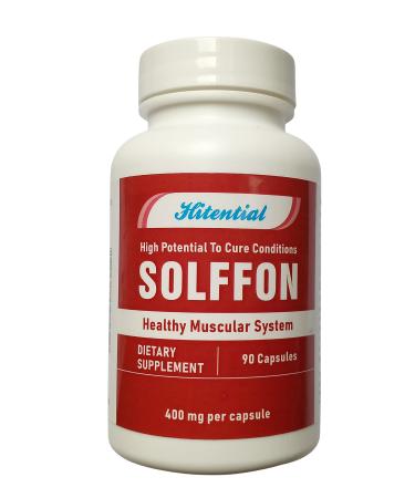 Hitential Leg and Foot Cramp Relief Solffon Remedy Quick and Long Term Relief 90 Capsules Per Bottle