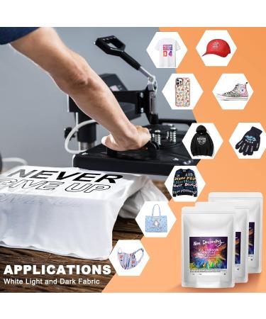 DTF Hot Melt Adhesive Powder 500g - White Fine Medium for T-Shirt Printing | DTG PreTreat Transfer Powder - DTF & DTG Printer Compatible - Buy Online on GoSupps.com