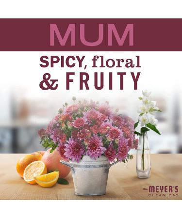 Mrs. Meyer's Clean Day Mum Liquid Hand Soap - 12.5 oz | Natural & Effective - Buy Online on GoSupps.com