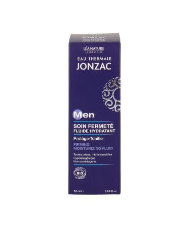 Eau Thermale Jonzac Organic Cosmetic Men Firming Moisturizing Fluid 50 ml
