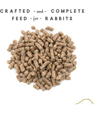 Manna Pro Rabbit Feed 5lb - Complete Feed with Vitamins & Minerals for Healthy Rabbits - Buy Online on GoSupps.com