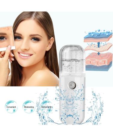 Face Mister - USB Rechargeable Face Humidifier 1oz /30ml Visual Water TankDeep Cleaning Moisturizing Facial Sprayer for Any Skin Daily Skin Care Makeup Wynott - Buy Online on GoSupps.com