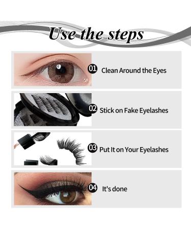 6 Pairs Magnetic Eyelashes with Eyelashes Clips Reusable 3D Natural Effect Fake Lashes Waterproof Soft Magnetic Eyelashes Extension Set with Applicator for Women Girls Easy to Wear and Removal - Buy Online on GoSupps.com