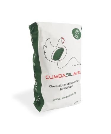 Cumbasil Mite Dust Bath for Chickens 25kg, Mite Powder, Sand Bath, 100% Natural Mite Protection, Mite Powder, Mite Product