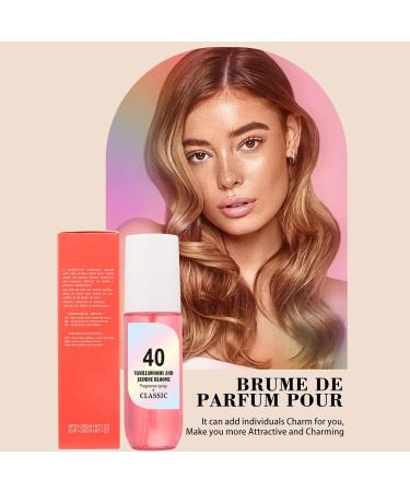 Body Spray for Women Hair & Body Fragrance Mist Long Lasting Perfume Suitable for Party Music Festival Dating Hair & Body Fragrance Mist Hair Perfume for Women Body Spray(Orange) 1 Count (Pack of 1) Orange - Buy Online on GoSupps.com