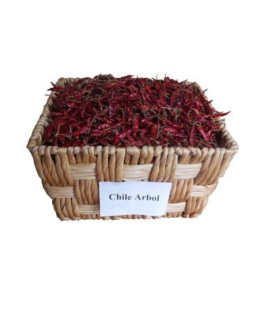 El Molcajete Arbol Chile Whole Dried - 8 oz | Versatile for Mexican Recipes, Tamales, Salsa, Chili, Meats, Soups, Stews & BBQ - Buy Online on GoSupps.com