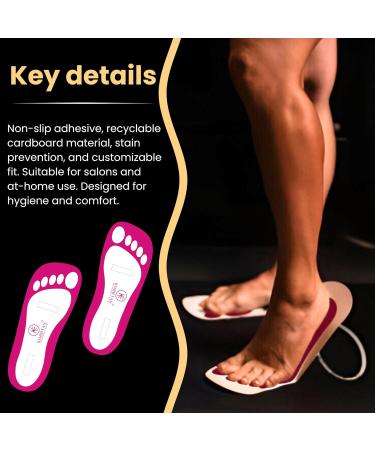 60Pairs Spray Tan Feet Pads Disposable & Economic for Spray tanning Use in Tanning booth Sunless Tanning at Home or Beauty Salon-Non Slip-Comfortable-Hygienic-Ultra Bronzing (Red. ) .Red. 60Pairs - Buy Online on GoSupps.com