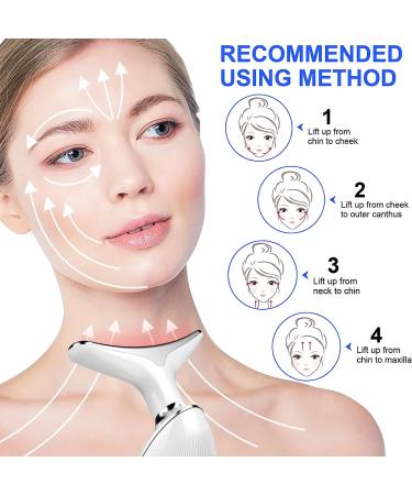 Firming Wrinkle Removal Device | Skin Rejuvenation Beauty Tool for Neck & Face | Double Chin Reducer & Massager - Buy Online on GoSupps.com