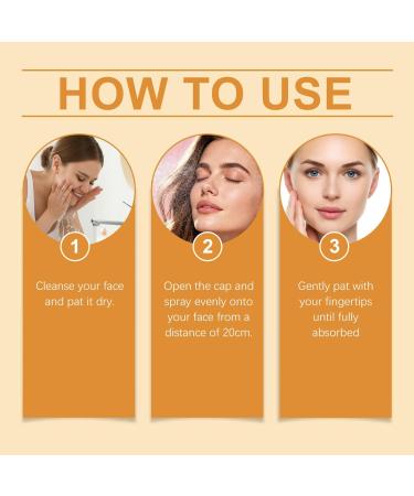 Spray Facial Infus au Collag ne Raffermit les rides et Ridules Spray pour le Visage Infus au Collag ne Spray Hydratant Anti- ge pour Peaux S ches et D shydrat es - Buy Online on GoSupps.com