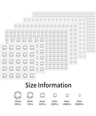 3040 Self-Adhesive Glittering Rhinestones & Jewelry Stones for Face Nails Hair Makeup - Perfect for Festivals Halloween Christmas & Crafting - Buy Online on GoSupps.com