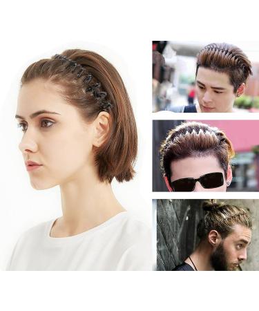 Spring Wavy Metal Hair Bands | Non Slip Unisex Headband for Men and Women | Fashion Sports Hairband - Buy Online on GoSupps.com