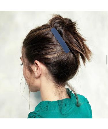 Matte Hair Clips Set - Stylish French Barrettes for Women - 3 Pcs - Buy Online on GoSupps.com