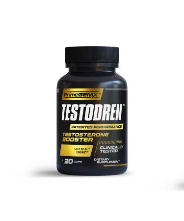 Testodren Advanced Testosterone Booster for Men | Natural Stamina Endurance Energy & Strength Enhancing Supplement | Lean Muscle Builder | Sports Nutrition Testosterone Booster