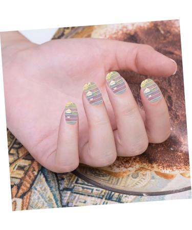 Lurrose Nail Molding Gel Nail Polish Wraps U as Sheets Nail Strips Sticker Adhesive Nail Polish Stickers Ultra-thin Nail Decal Calcomanias Para 5 Nail Polish Decals Nail Art Wraps - Buy Online on GoSupps.com