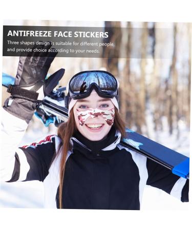  BIUDECO 3 Sets Antifreeze Face Stickers Sports Stickers for Children Winter Stickers for Kids Children's Sticker Sheets Windproof Face Sticker - Buy Online on GoSupps.com