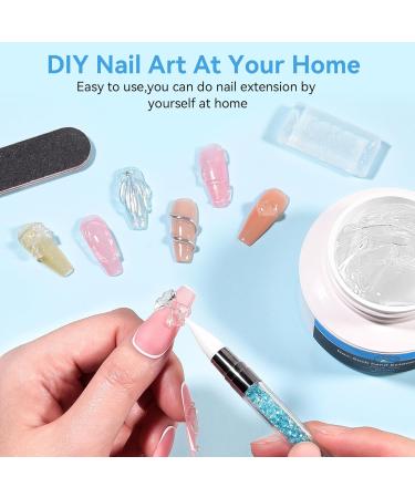  Born Pretty Born Pretty Clear Reconstruction Gel Solid Nail Extension Gel Non Sticky for Hands - Buy Online on GoSupps.com