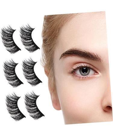 HONMEET 1 Fluffy Natural False Eyelashes Cosmetics Dense Eyelashes Creative Fake Eyelashes Lotus Dish Eyelash Mascara Dense Fiber False Eyelashes Lashes Natural False Eyelashes - Buy Online on GoSupps.com