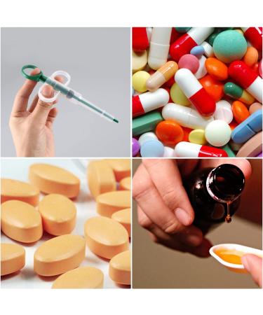 OBYJCA Pet Pill Plunger Popper for Small Cats Dogs Pill Gun Dispenser Shooter Pet Piller Reusable Cat Pill Dispenser Soft Tip Tablet Syringe Pusher Animal Medicine Feeder for Feeding Accessories - Buy Online on GoSupps.com