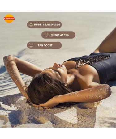 Carroten Tanning Oil 125ml 4.23oz - Sun-Kissed Glow in a Bottle | 1-Pack - Buy Online on GoSupps.com