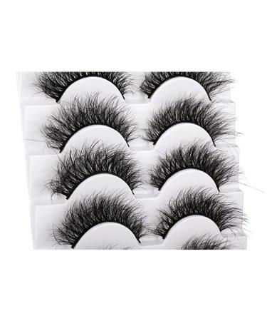 Buy 3D Volume Mink Lashes - Fluffy Wispy Faux Mink Eyelashes for Stunning Looks | International Shipping - Buy Online on GoSupps.com